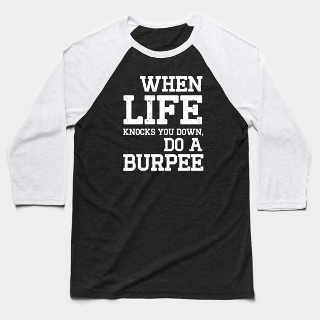 Motivation slogan for crossfit Baseball T-Shirt by ZM1